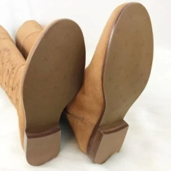 JACK ROGERS Tara Tall Oak Suede Boot - Picture 5 of 7